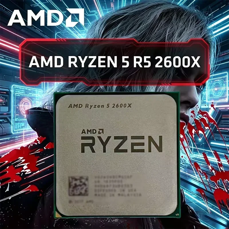 AMD Ryzen 5 2600X CPU Processo - Amd Cpu Ryzen 5 recension och pris