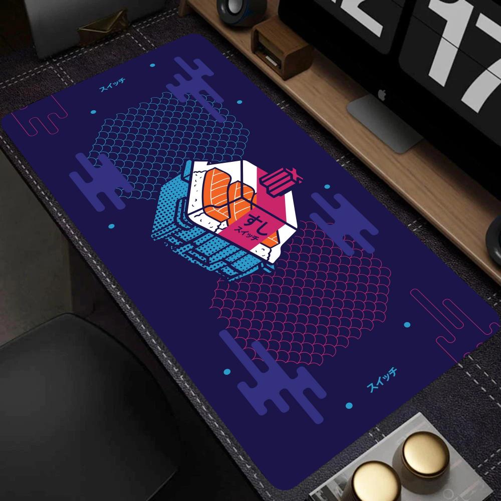 Tech Abstract Pattern Large Mo - Desk Setup Tech recension och pris