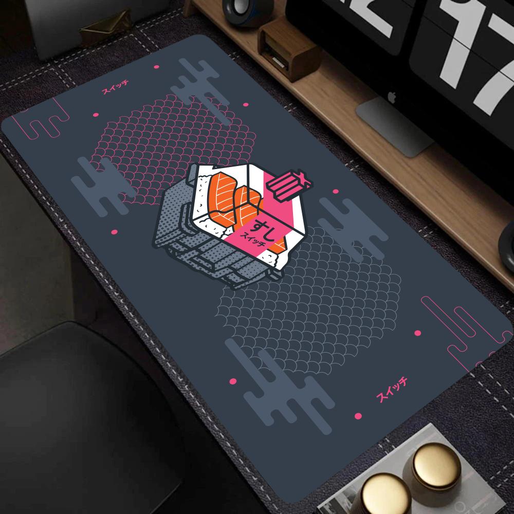 Tech Abstract Pattern Large Mo - Desk Setup Tech recension och pris