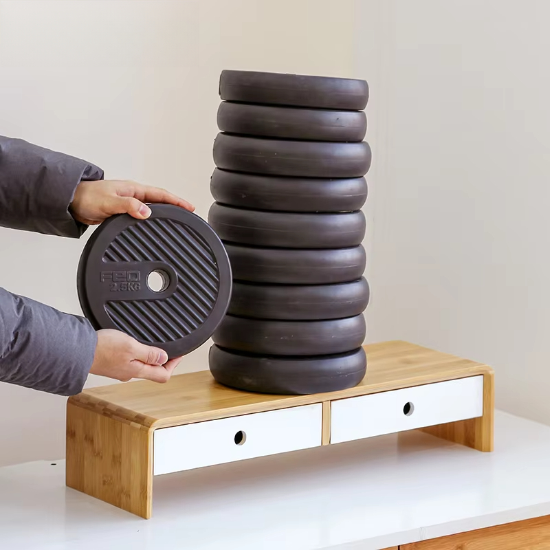 Bamboo Laptop Monitor Riser Ec - Desk Setup Living Room recension och pris
