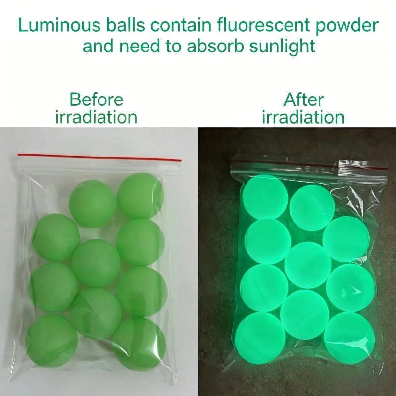 Luminous Table Tennis Balls AB - Desk Setup Dark recension och pris