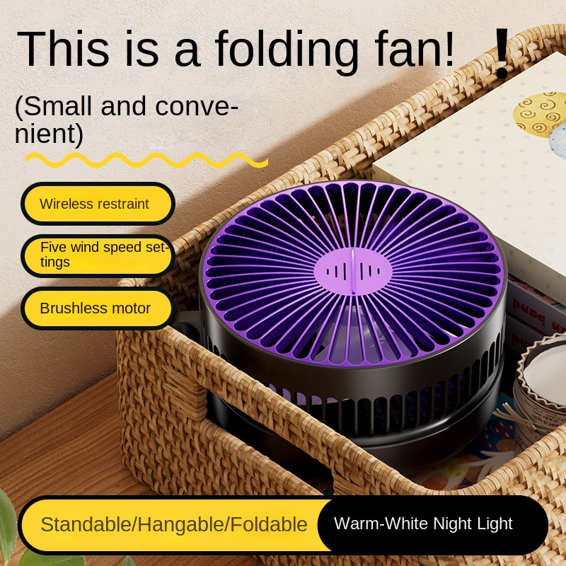 5000mAh Foldable Glow-in-the-D - Desk Setup Dark recension och pris