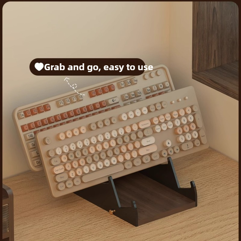 Acrylic Floating Keyboard Stan - Desk Setup Living Room recension och pris