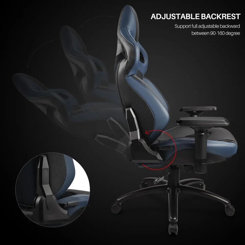PVC Reclinable Sport Racing Se - Desk Setup Or Set Up recension och pris